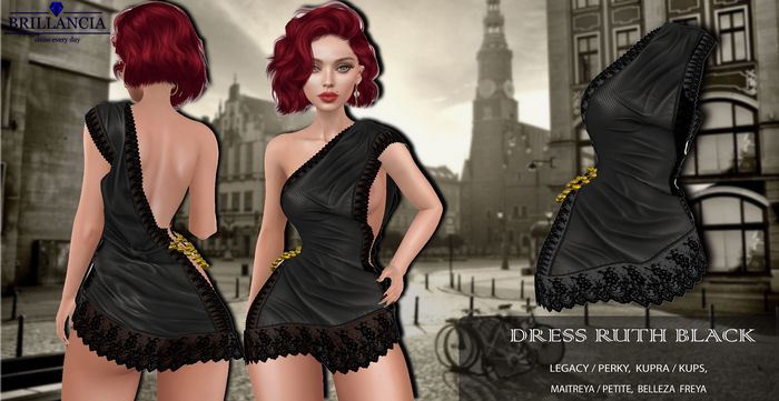 Brillancia - Dress Ruth  black