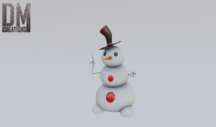 Snowman Full Perm Mesh