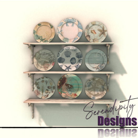 Serendipity Designs - Sag Harbor Plate Collection  