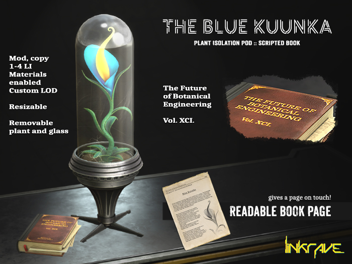[LINKRAVE] Plant Isolation Pod - Blue Kuunka