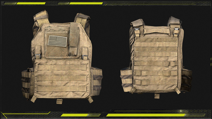 Plate Carrier Tactical Bullet Proof Vest BBPV-SOCOM V-I