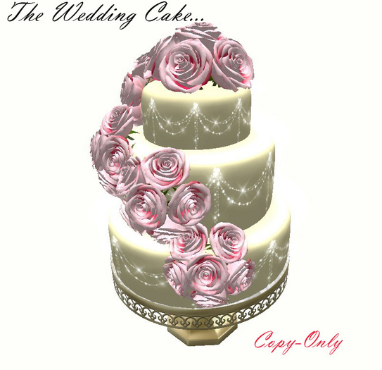 Princess wedding cake