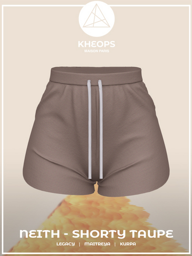 Kheops /\ Neith SET - Shorty - Taupe
