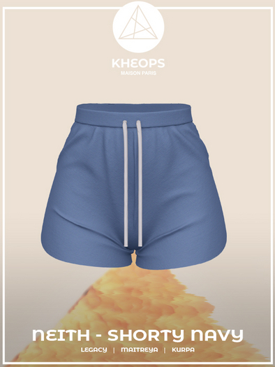Kheops /\ Neith SET - Shorty - Navy