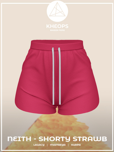 Kheops /\ Neith SET - Shorty - Strawberry