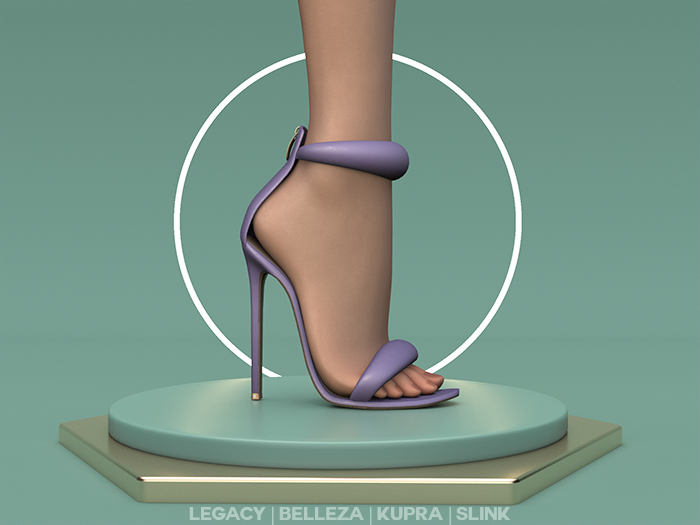 $NT Bubble Strap Sandals LILAC