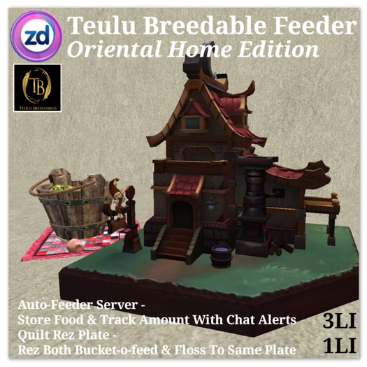 *ZD* Teulu Breedables Feeder - Oriental Home Edition