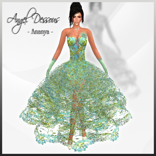Ananya, peacock by Angel Dessous