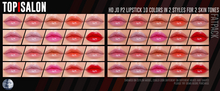 TOP1SALON - HD JO P2 LIPSTICK (Genus) FATPACK