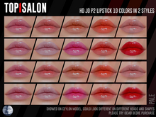 TOP1SALON - HD JO P2 LIPSTICK (Genus) PALE