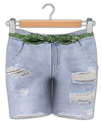 {Little Miss} Distressed Shorts / Youth & TD / Classic