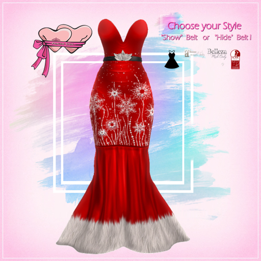 .Princess Stuff. [Evening Dress] Festive Red_add