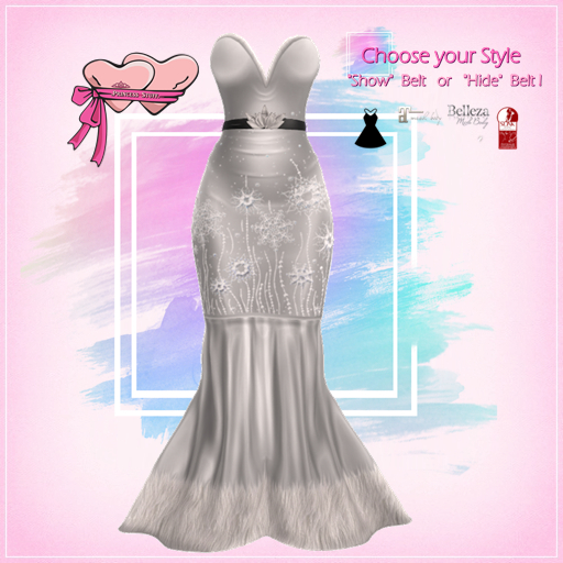 .Princess Stuff. [Evening Dress] Festive Snow_add