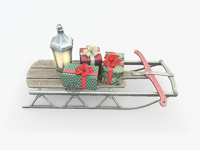 Trompe Loeil - Sled With Presents