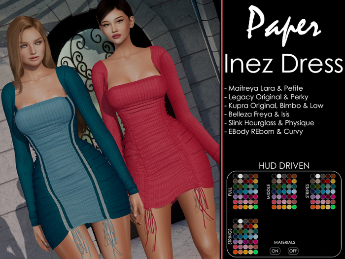 Paper. - Inez Dress