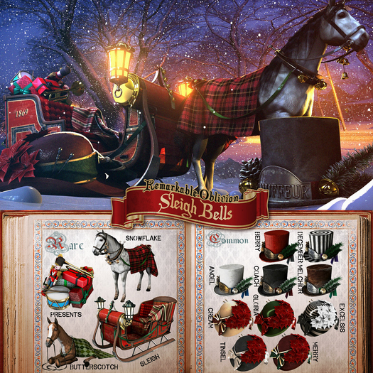 RO Sleigh Bells FULL SET + RARES (Special Edition)