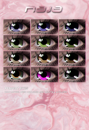 naja // perfect eyes demo
