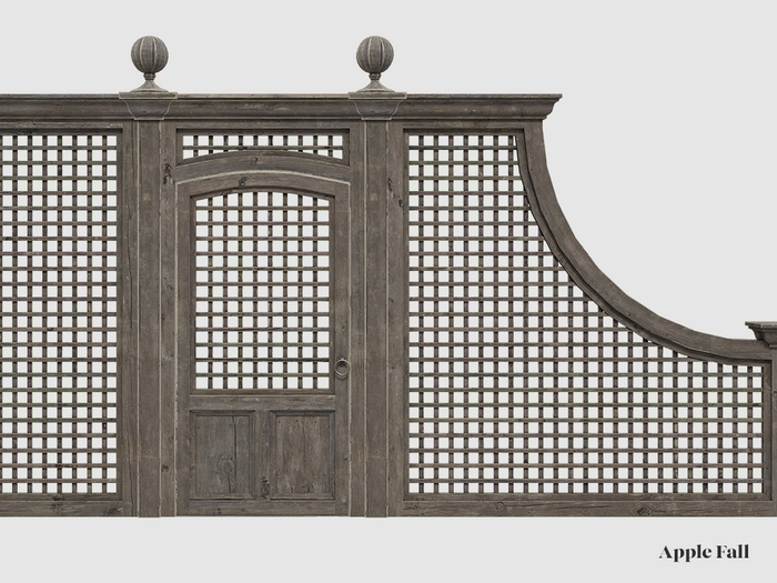 Apple Fall Hartley Fencing Kit - Silvered