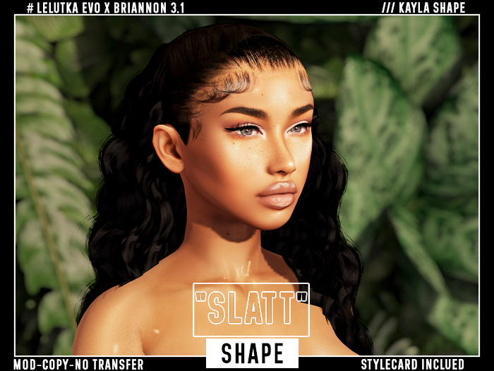 "SLATT" - Kayla Shape │ LeLUTKA Briannon 3.1
