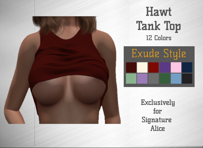 !! Exude Style !! Hawt Tank Top for Signature Alice
