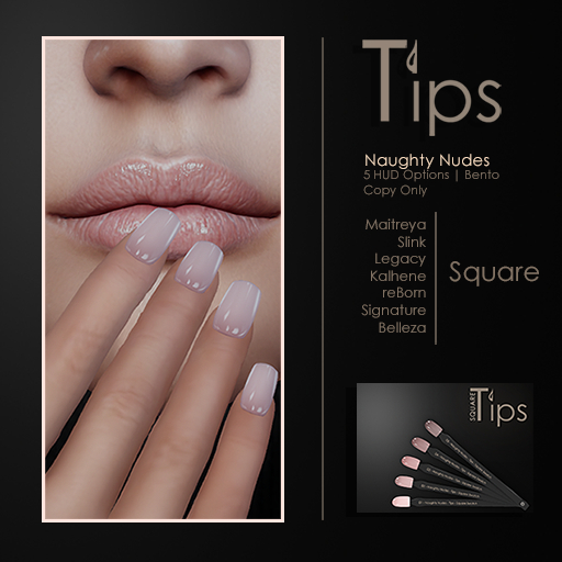 [Tips] Naughty Nudes - Square Nails