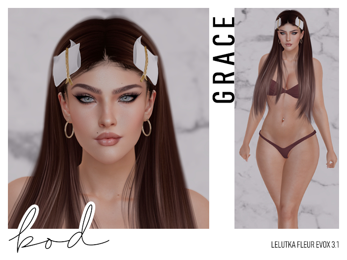 bod - Grace Shape - Lelutka Fleur EvoX 