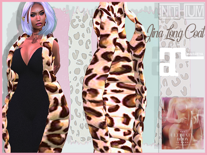 YTS-JINA COAT(KUPRA)-CHEETAH