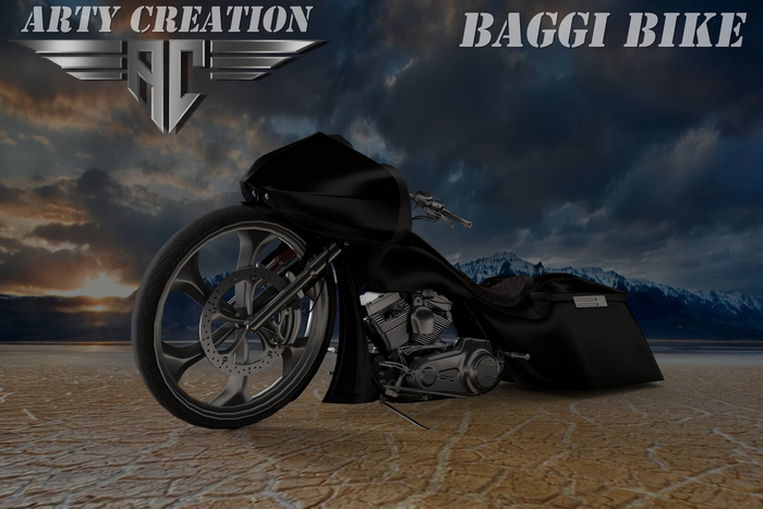 Bagger Bike By Arty Crea