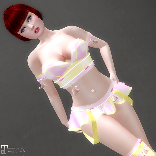 * Kallie * Yellow Outfit * 