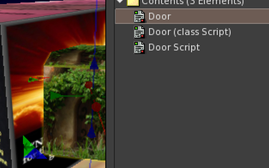 Box with Three Door Scripts