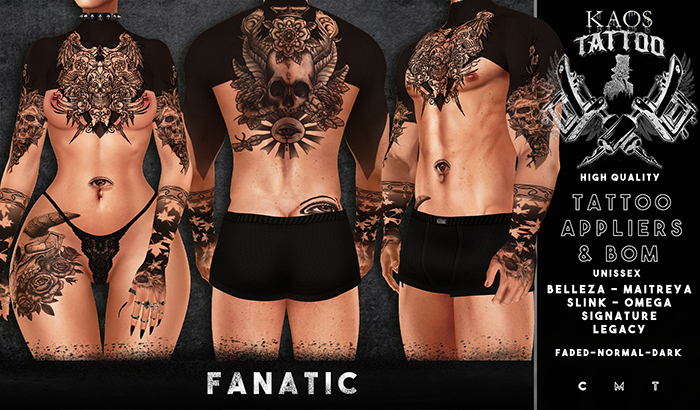 KAOS FANATIC TATTOO