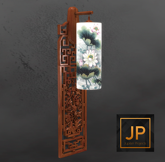 *bbqq*-chinese lamp-carved lamp-lotus-Hehua