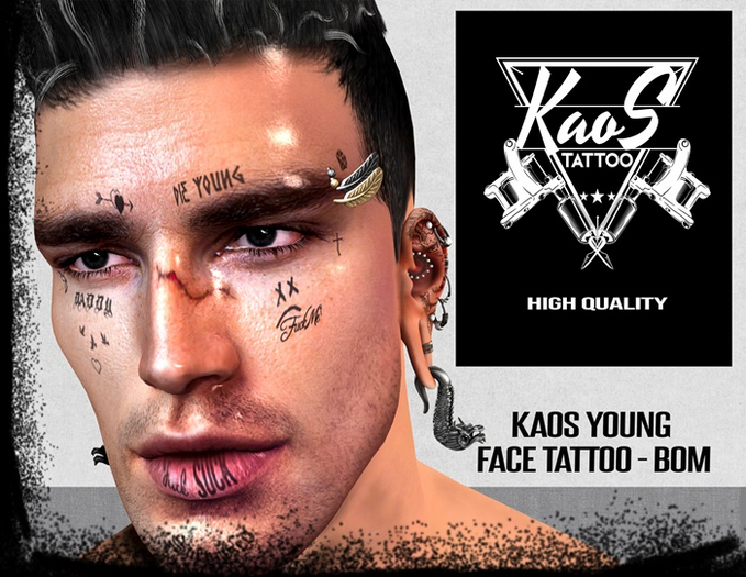 KAOS YOUNG TATTOO ( FACE BOM )