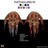 WAD DESIGNS STILETTO FINGERNAILS WITH JEWELS 02