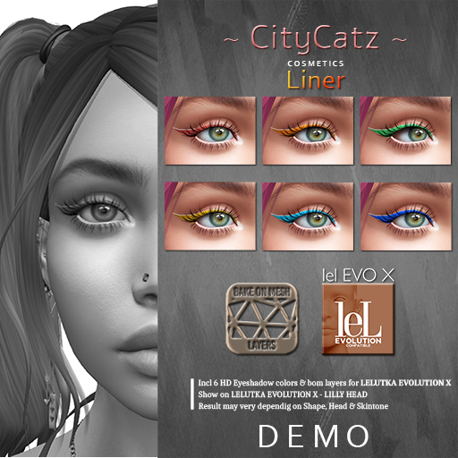 ~ CityCatz ~ LeLUTKA EvoX Eyeshadow Liner DEMO