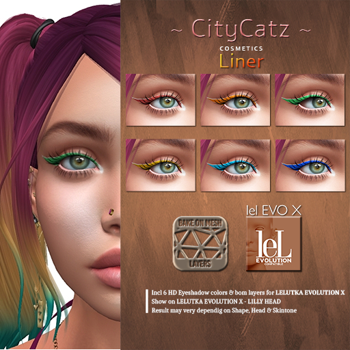 ~ CityCatz ~ LeLUTKA EvoX Eyeshadow Liner