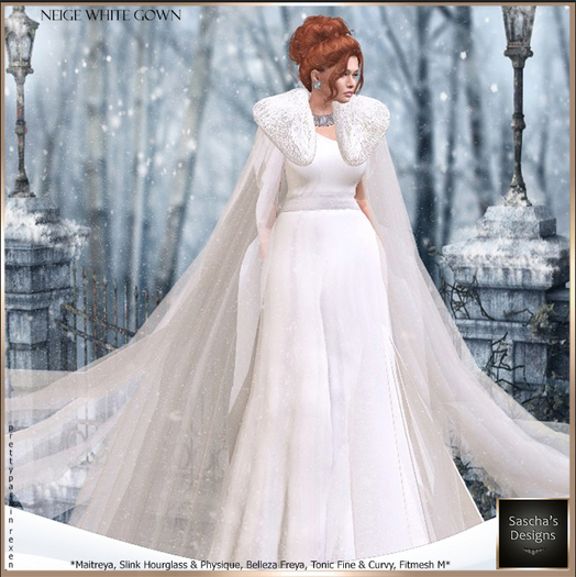 SAS - Neige White Gown (MB & FM)  