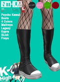 KO-H Psycho Kawaii Boots