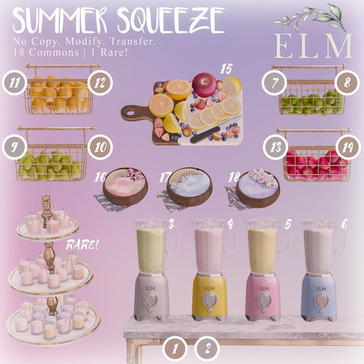 Elm. Summer Squeeze Gacha - #4