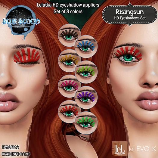 +Blue Blood+ Risingsun HD Eyeshadow Set