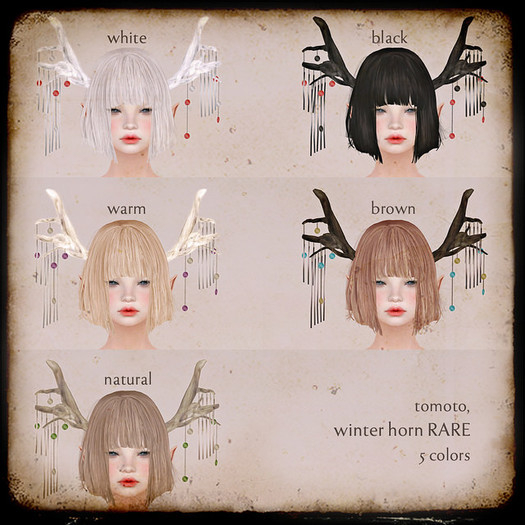 tomoto, winter horn B brown