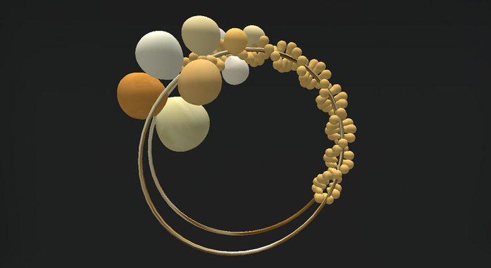 *NJoy* Balloon hoop yellow