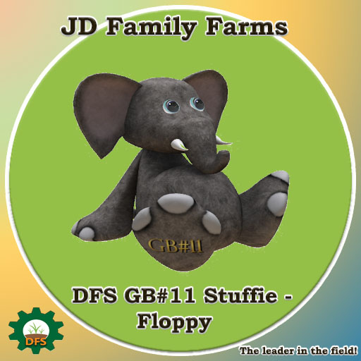 DFS GB#11 Stuffie - Floppy - rare limited edition collectible