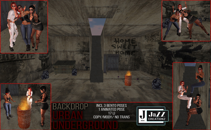.::MV::. Backdrop Urban Underground for friends