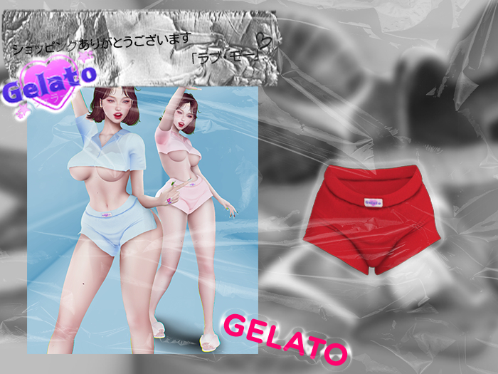 Gelato - Logo Boxer Shorts - [RED]