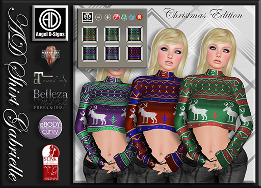 AD Shirt Gabrielle Christmas Edition