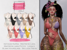 [COSMOS] Wynona Swimsuit Silk / 9 Colors Fatpack Demo