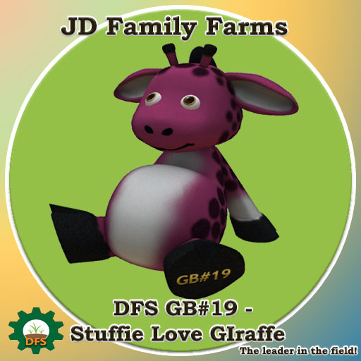 DFS GB#19 - Stuffie Love GIraffe - rare limited edition collectible