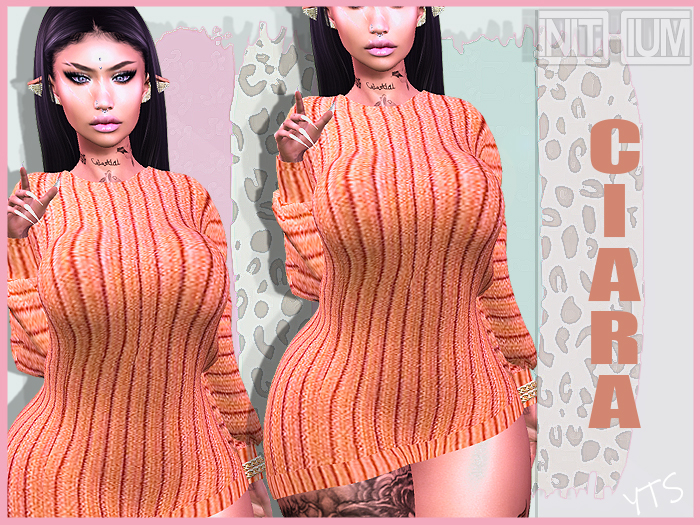  YTS-CIARA SWEATER DRESS(KUPRA)