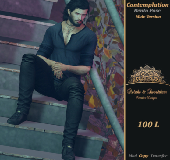 [Aelithe] Contemplation (Male) - Pose